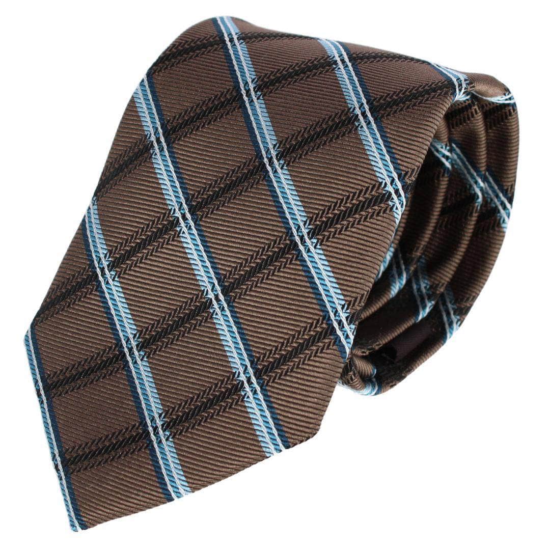 Norbert Square Patterned Business Silk Necktie