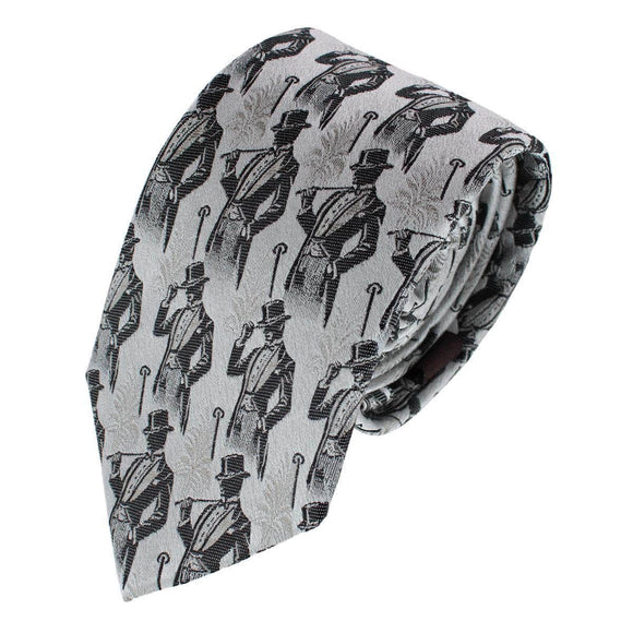 Silver and Black