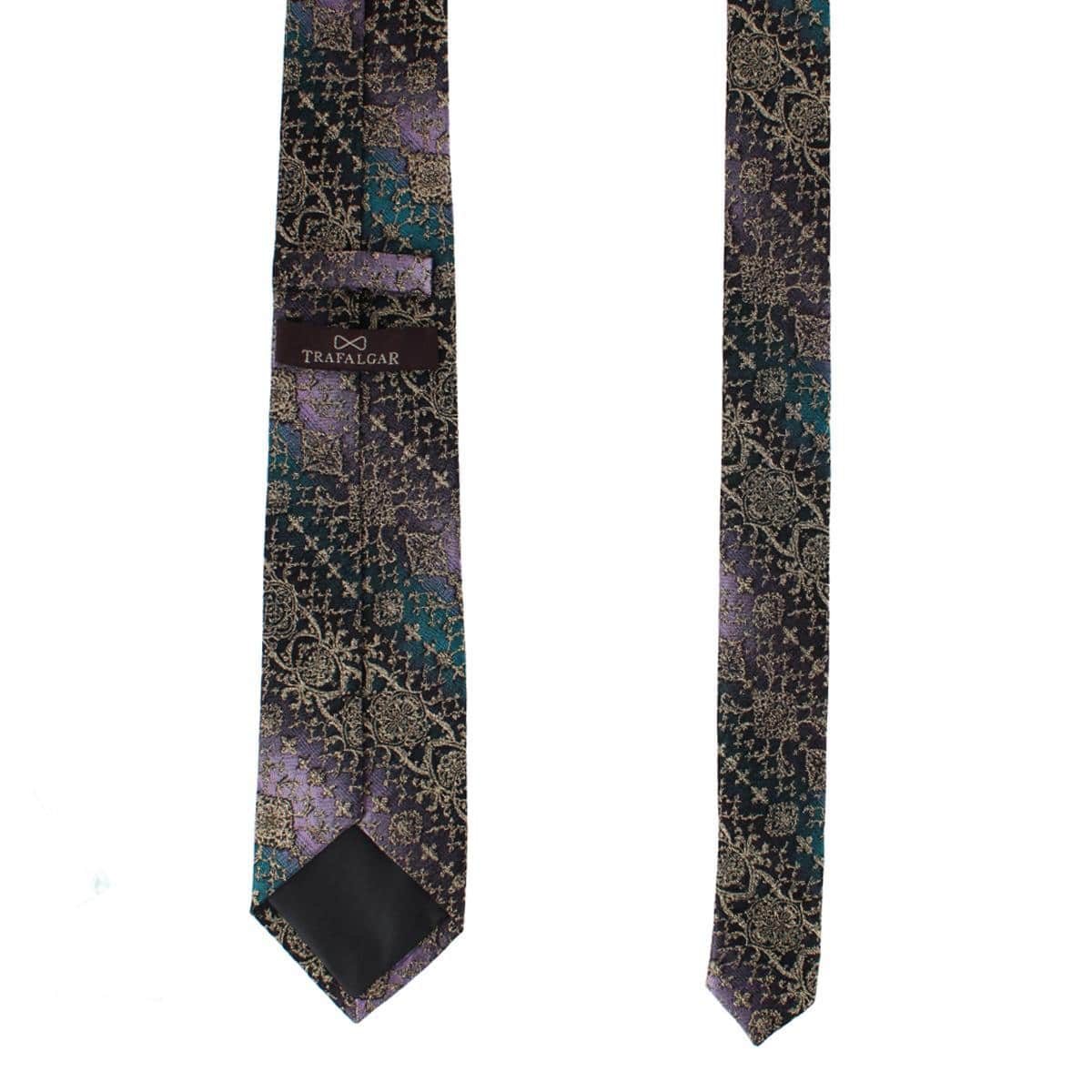 The Spellbound Brocade Novelty Silk Necktie - Mulitple