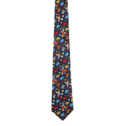 Navy Blue with Multiple Colors