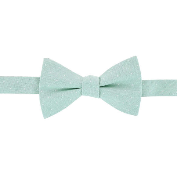 Light Green with Polka Dots