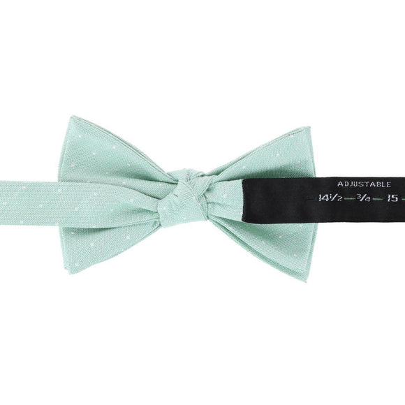 Light Green with Polka Dots