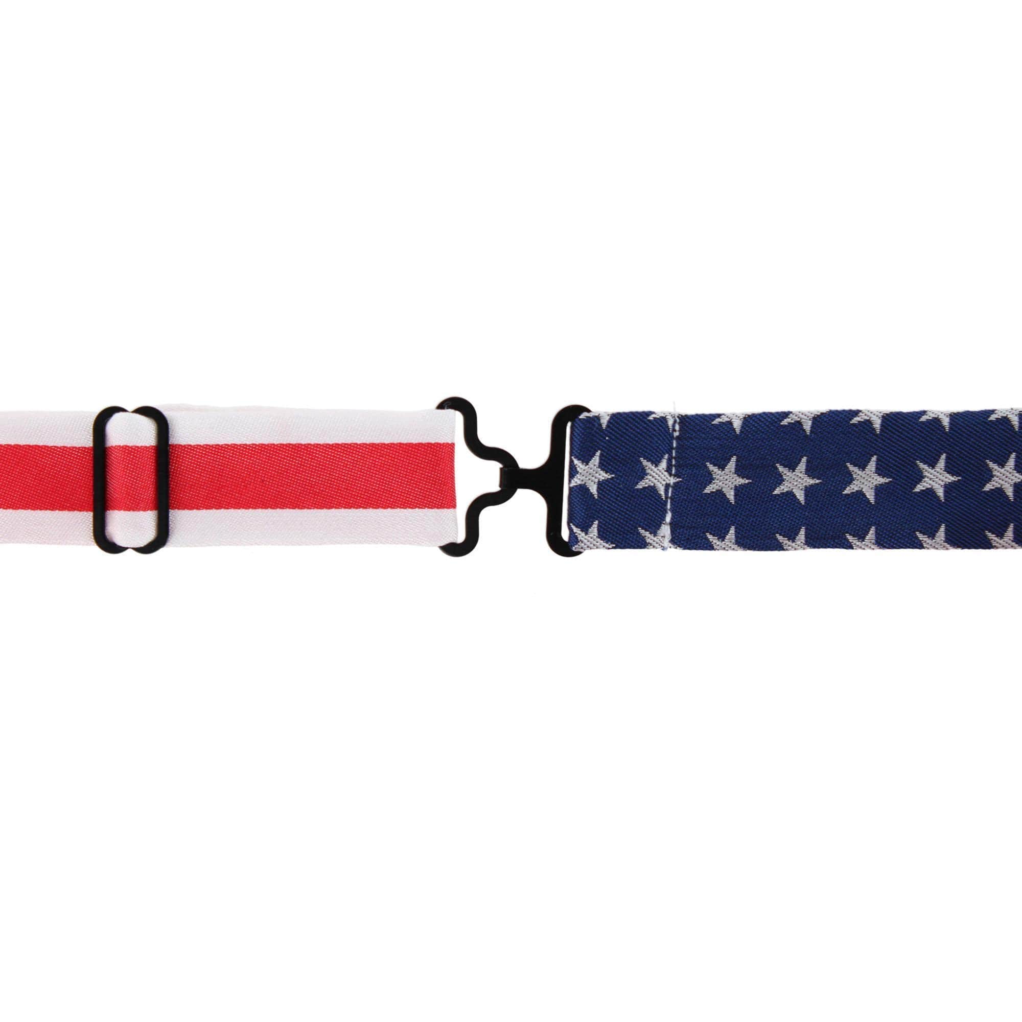 America's Old Glory Silk Bow Tie - Red, White, and Blue