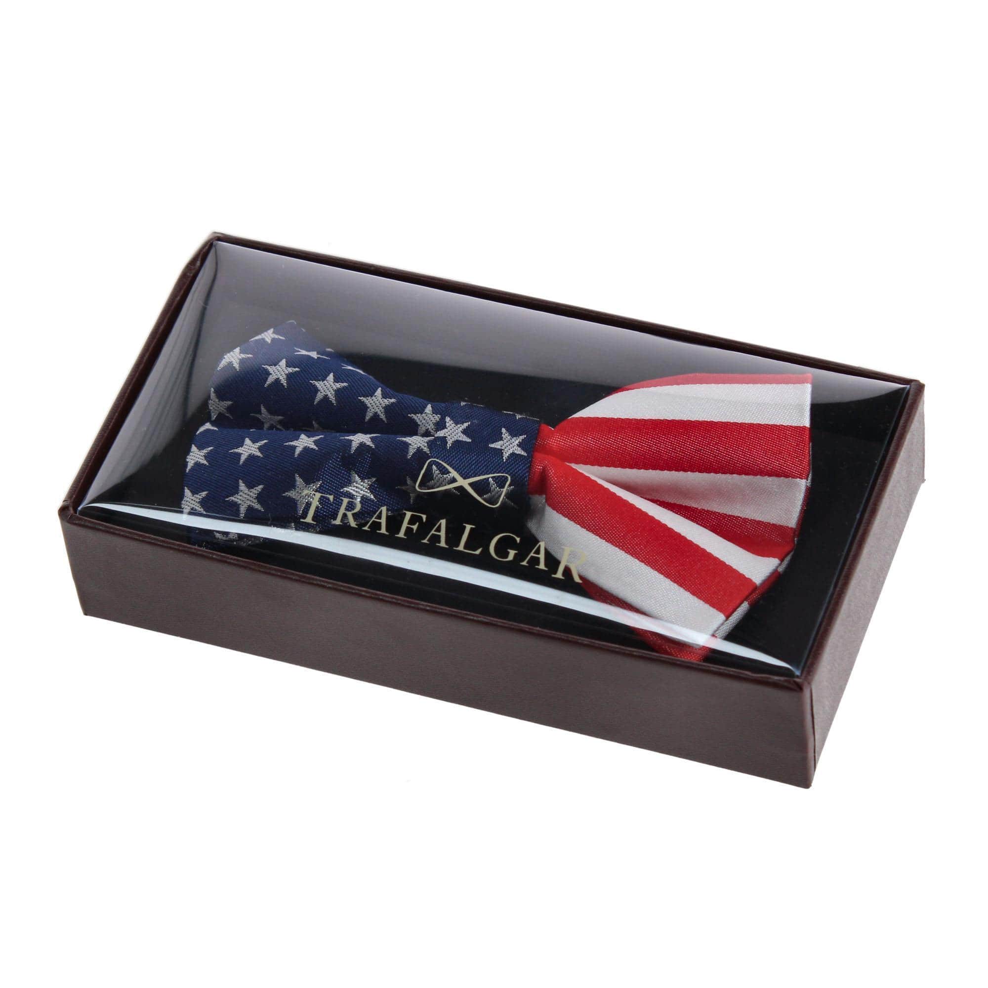 America's Old Glory Silk Bow Tie - Red, White, and Blue