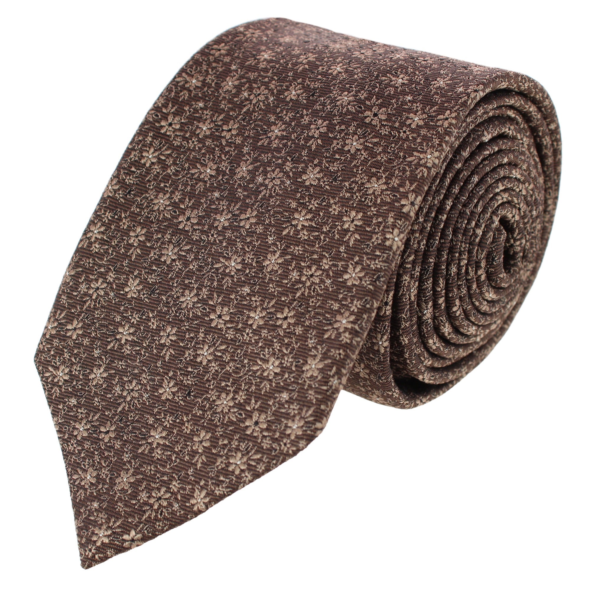 Franco Floral Neat Pattern Business Silk Necktie