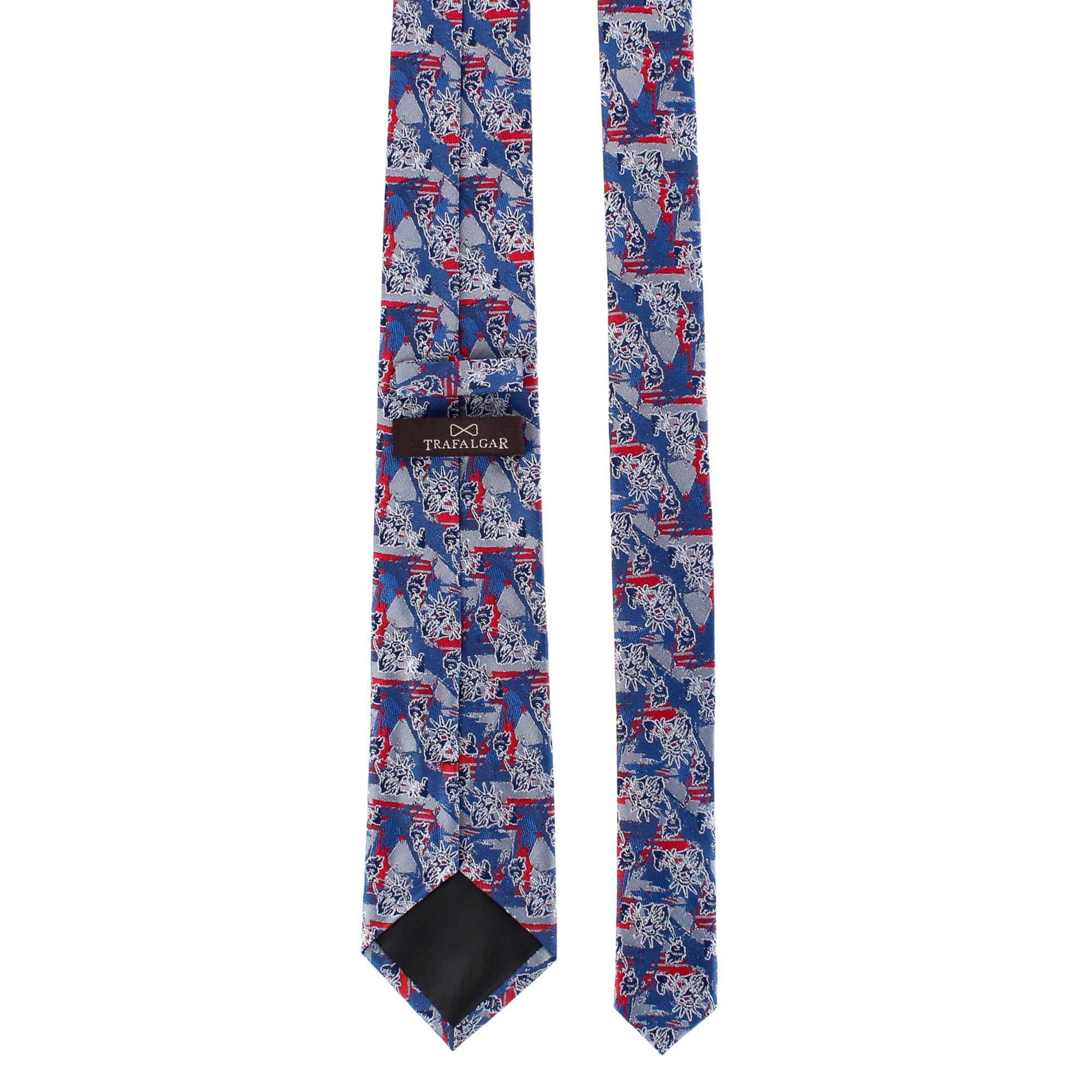 Freedom's Torch Patriotic Silk Novelty Necktie - Multiple
