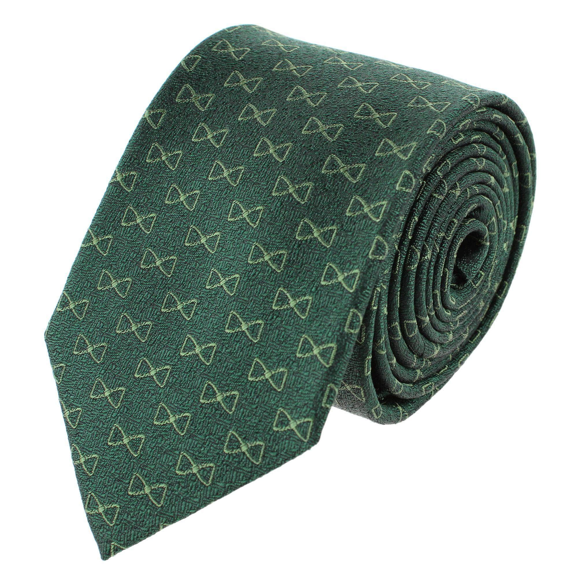 Trafalgar Signature Logo Silk Novelty Necktie