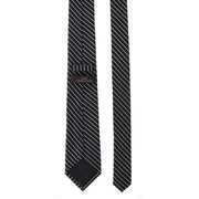 Black with White Stripe