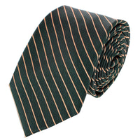 Green with Brown Stripe