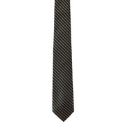 Green with Brown Stripe