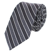 Dacari Diagonal Blocked Wool Blend Necktie