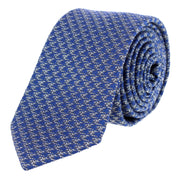 Nereus Diamond Neat Patterned Business Wool Blend Necktie