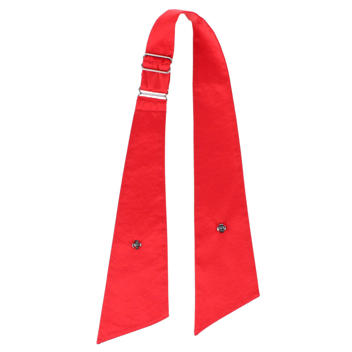 Dillon Cross Over Silk Modern Neckwear - Red