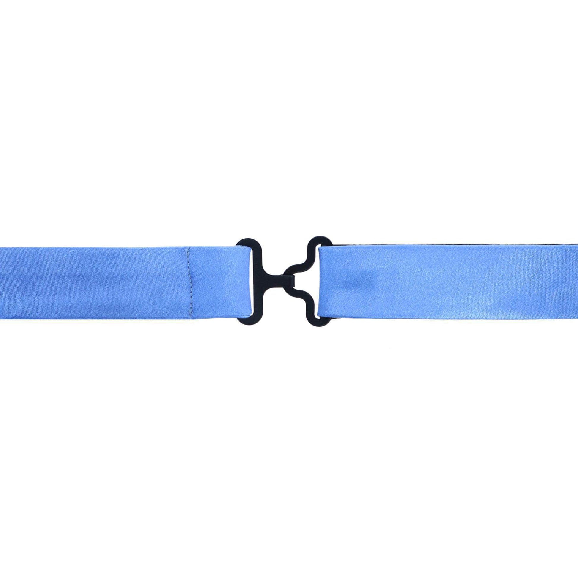 Sutton Solid Color Silk Bow Tie - Light Blue