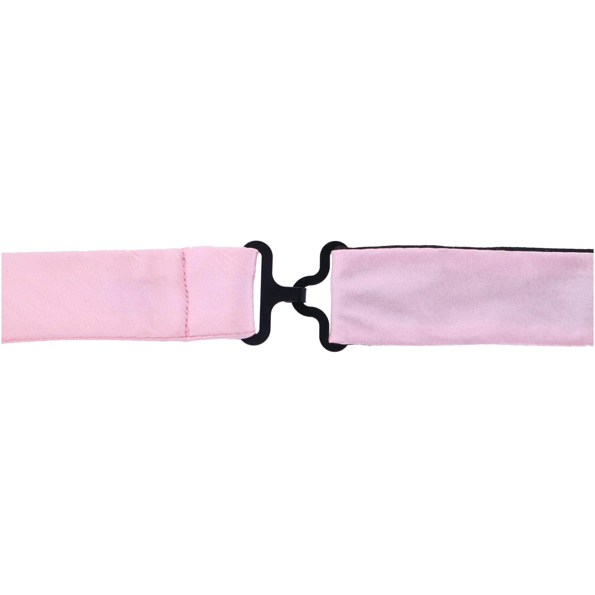 Sutton Solid Color Silk Bow Tie - Pink