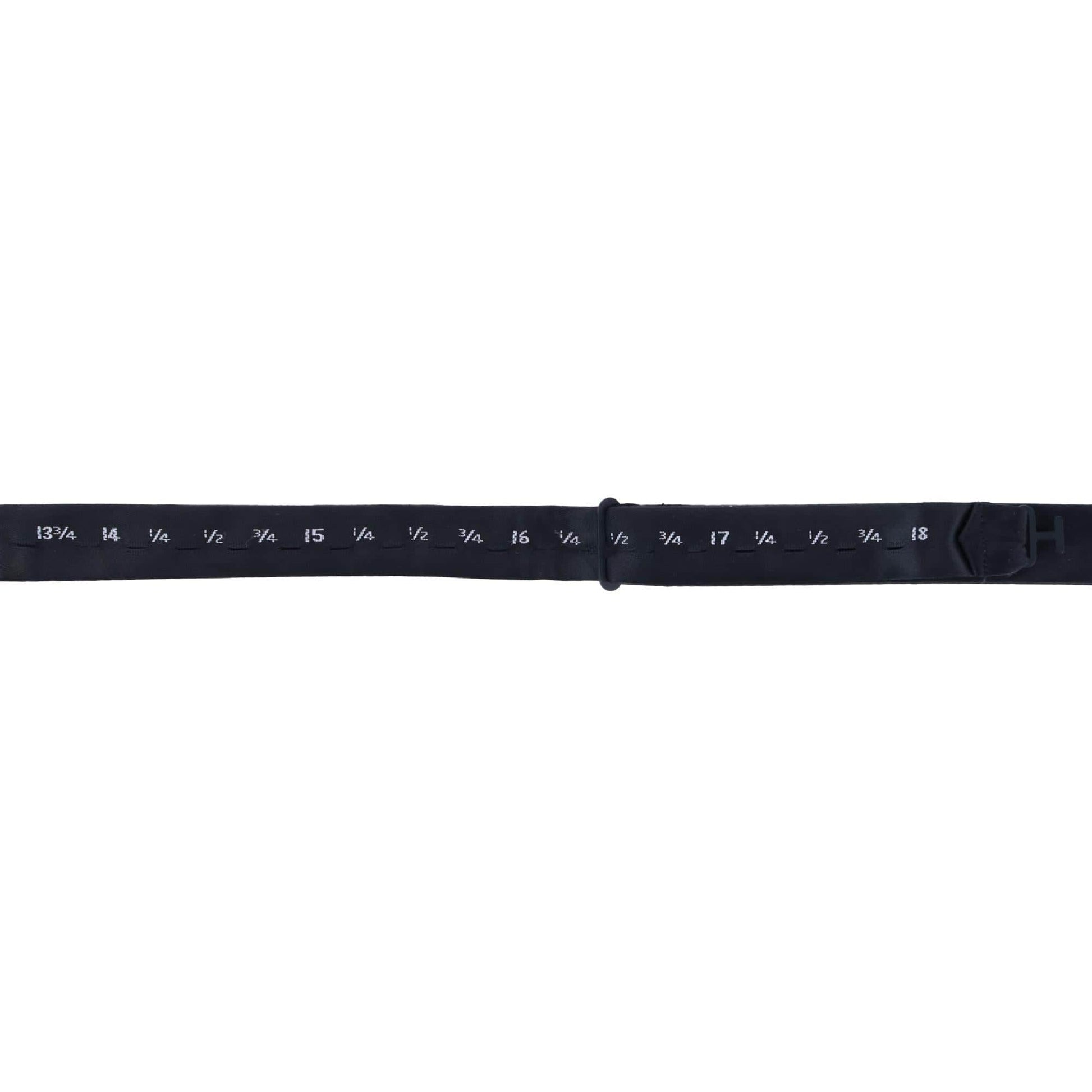 Sutton Solid Color Silk Self-Tie Bow Tie - Black