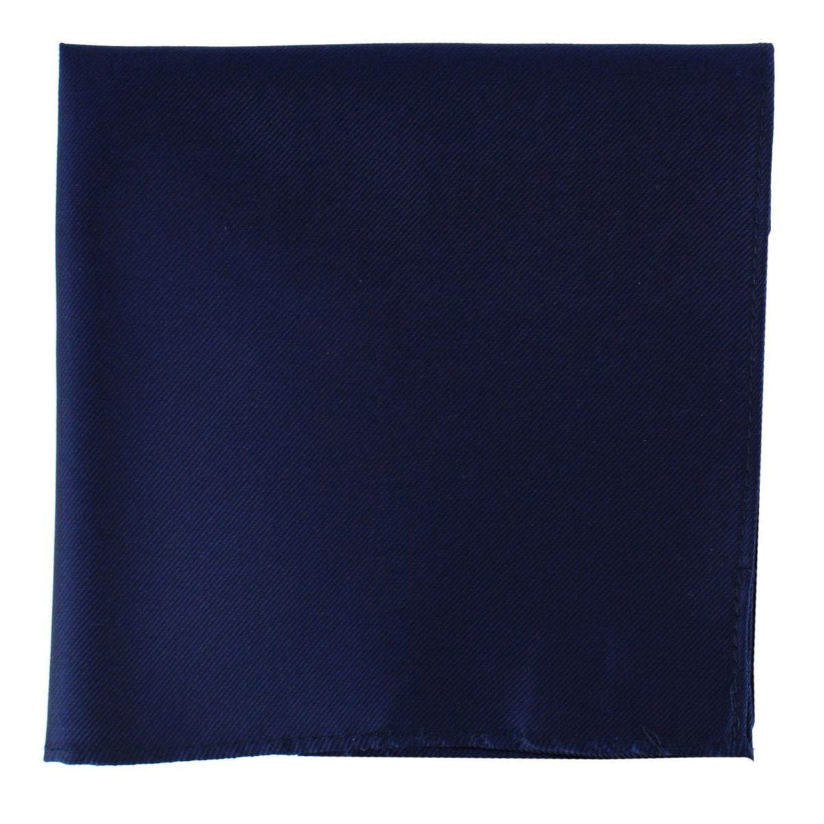 Sobee Paisley Silk Necktie & Gatsby Pocket Square Bundle - Brown & Navy