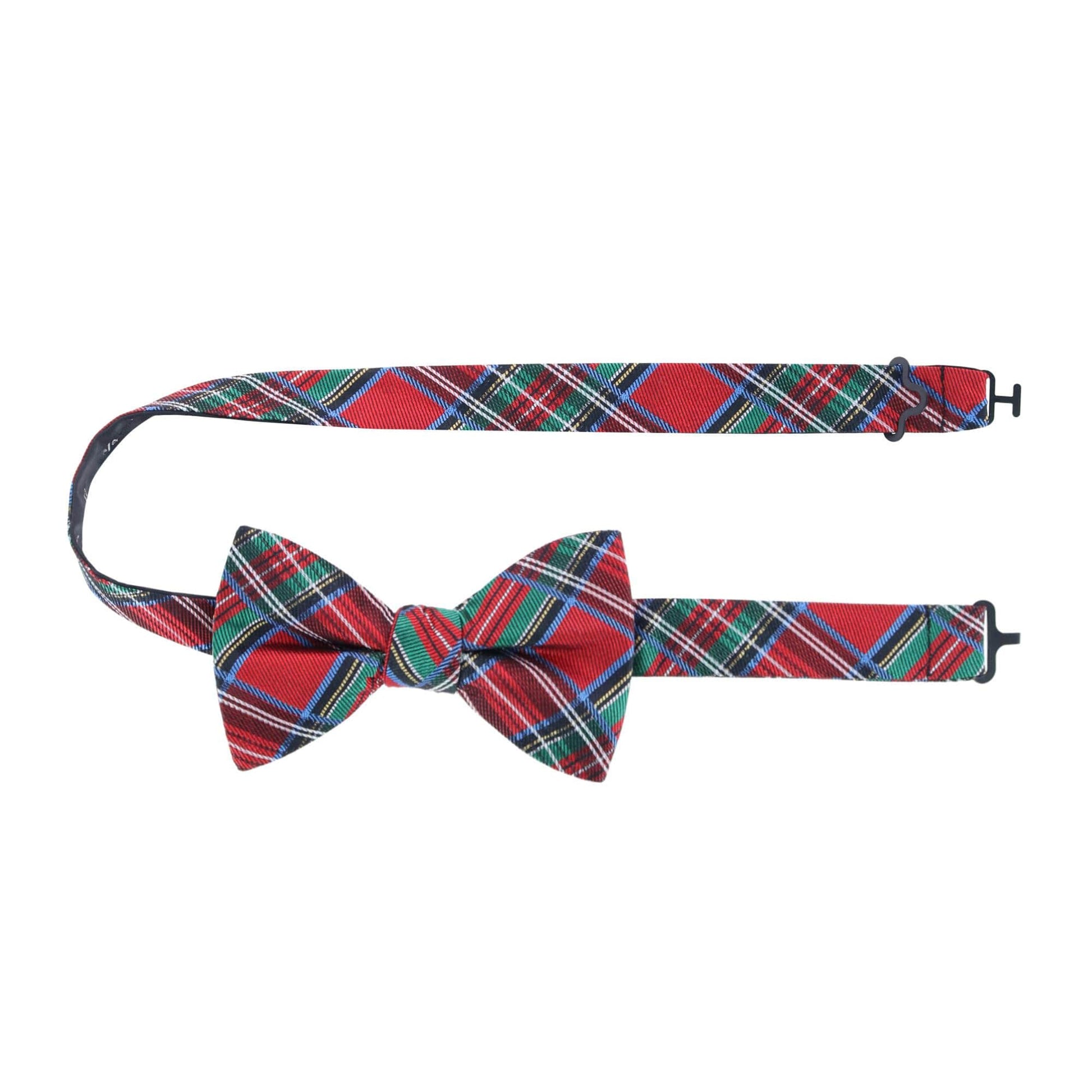 Nicholas Tartan Plaid Silk Bow Tie - Tartan Plaid