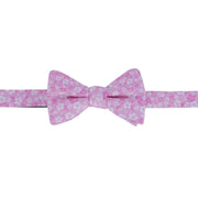 Hanami Cherry Blossom Burst Linen Blend Novelty Bowtie