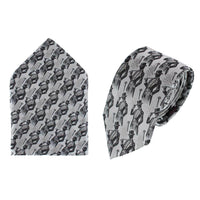 Silver and Black