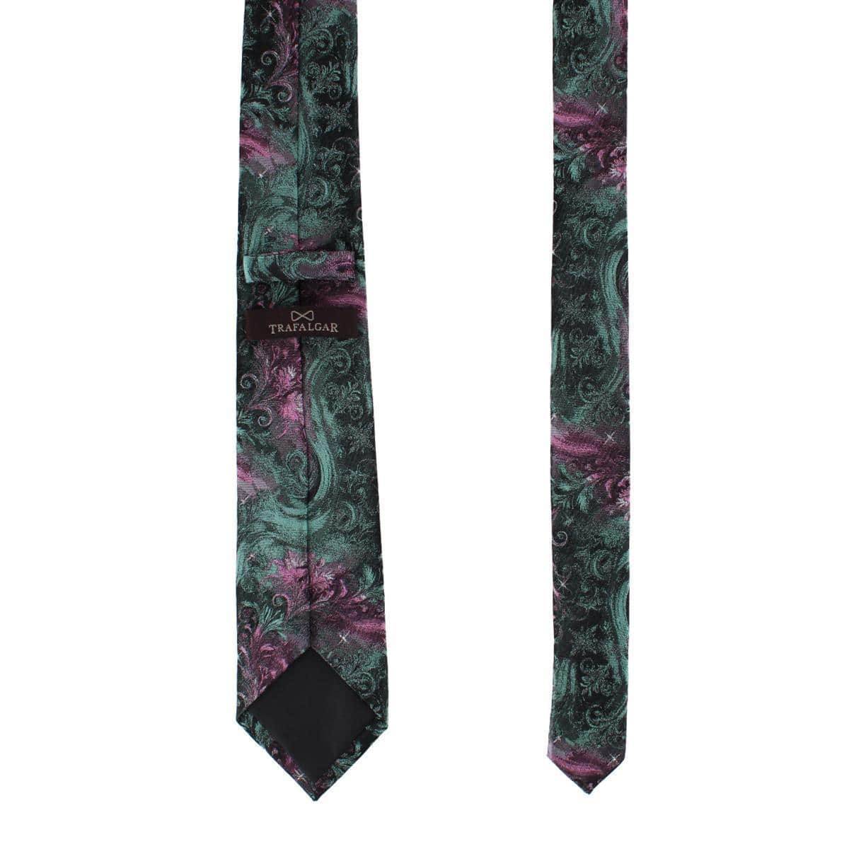 Big and Tall Arcane Storm Silk Novelty Neck Tie - Multiple