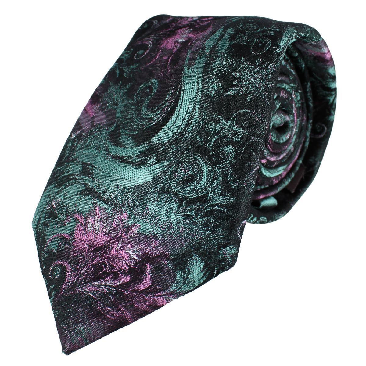 Big and Tall Arcane Storm Silk Novelty Neck Tie