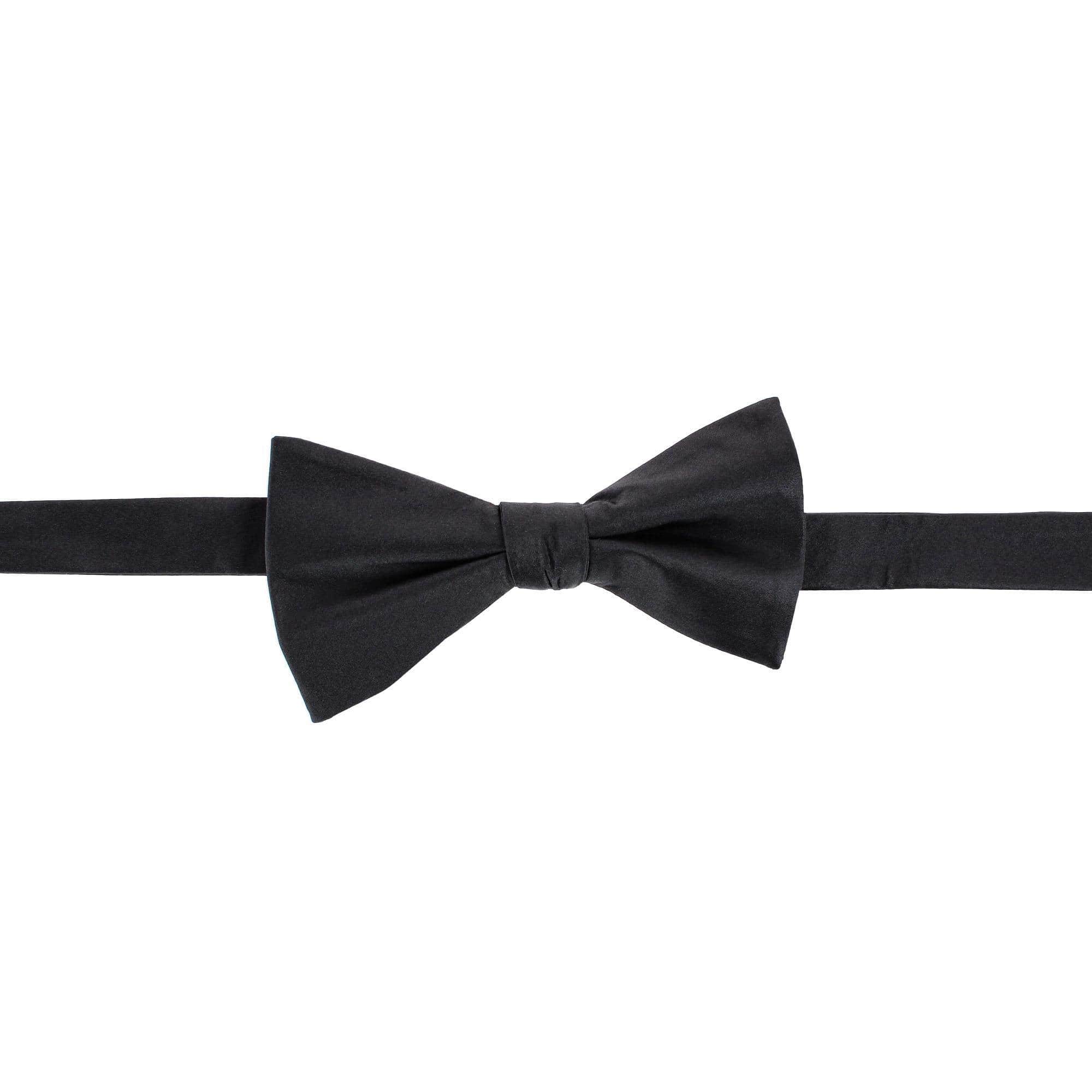 Big & Tall Sutton Solid Color Silk Bow Tie