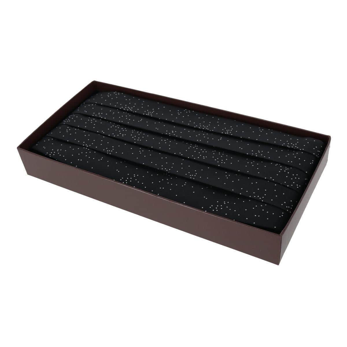 Mystere Metallic Star Light Cummerbund - Black