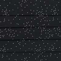 Mystere Metallic Star Light Cummerbund - Black