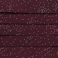 Mystere Metallic Star Light Cummerbund - Merlot