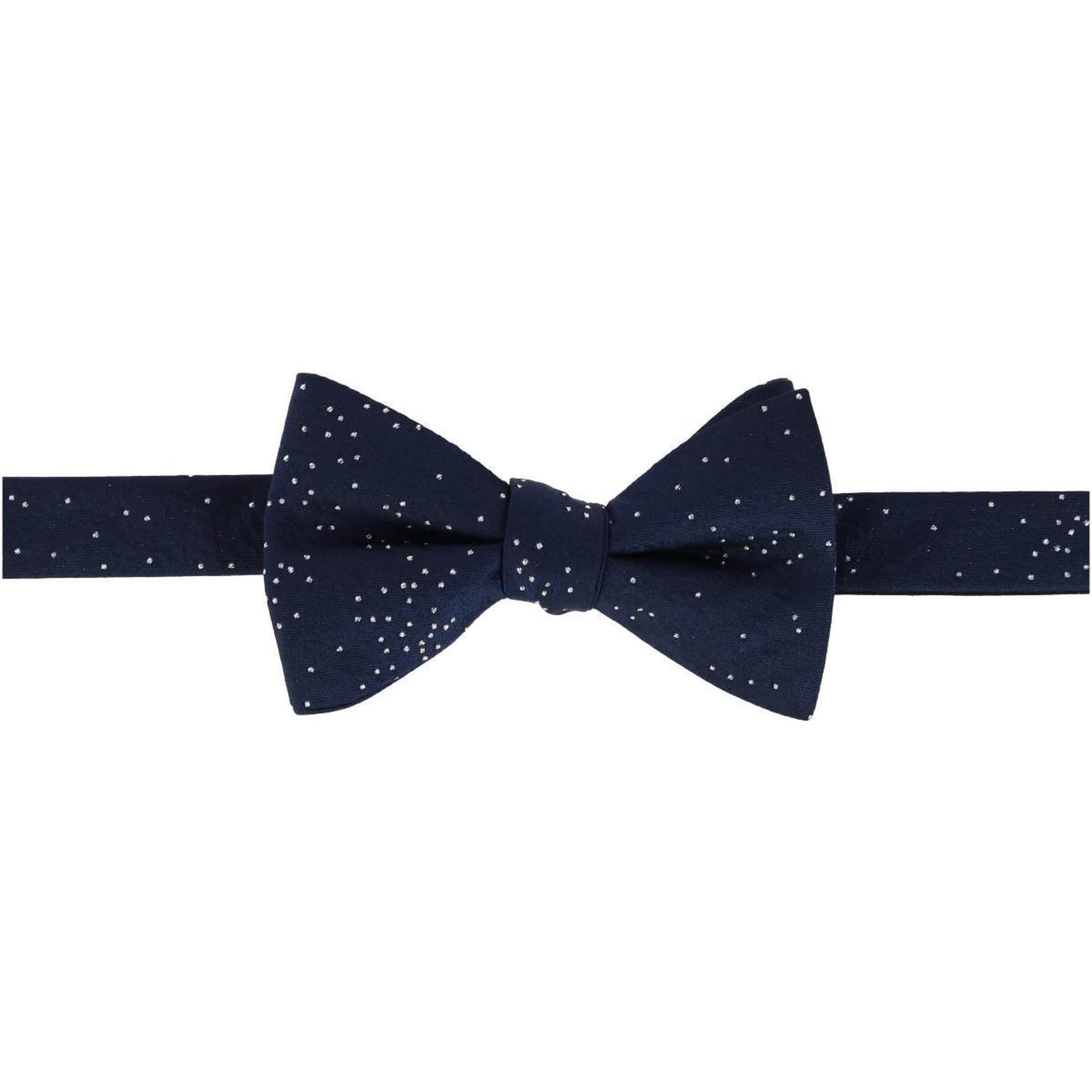 Mystere Metallic Star Light Cummerbund & Bow Tie Bundle - Navy