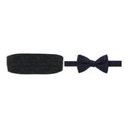 Mystere Metallic Star Light Cummerbund & Bow Tie Bundle