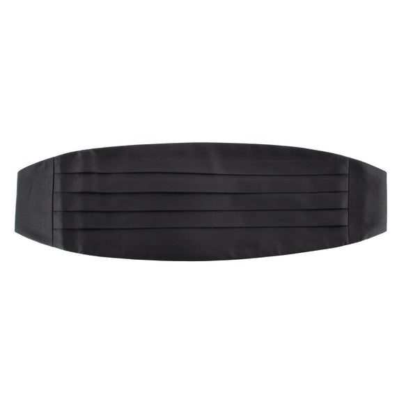 Big & Tall Sutton Solid Color Silk Cummerbund