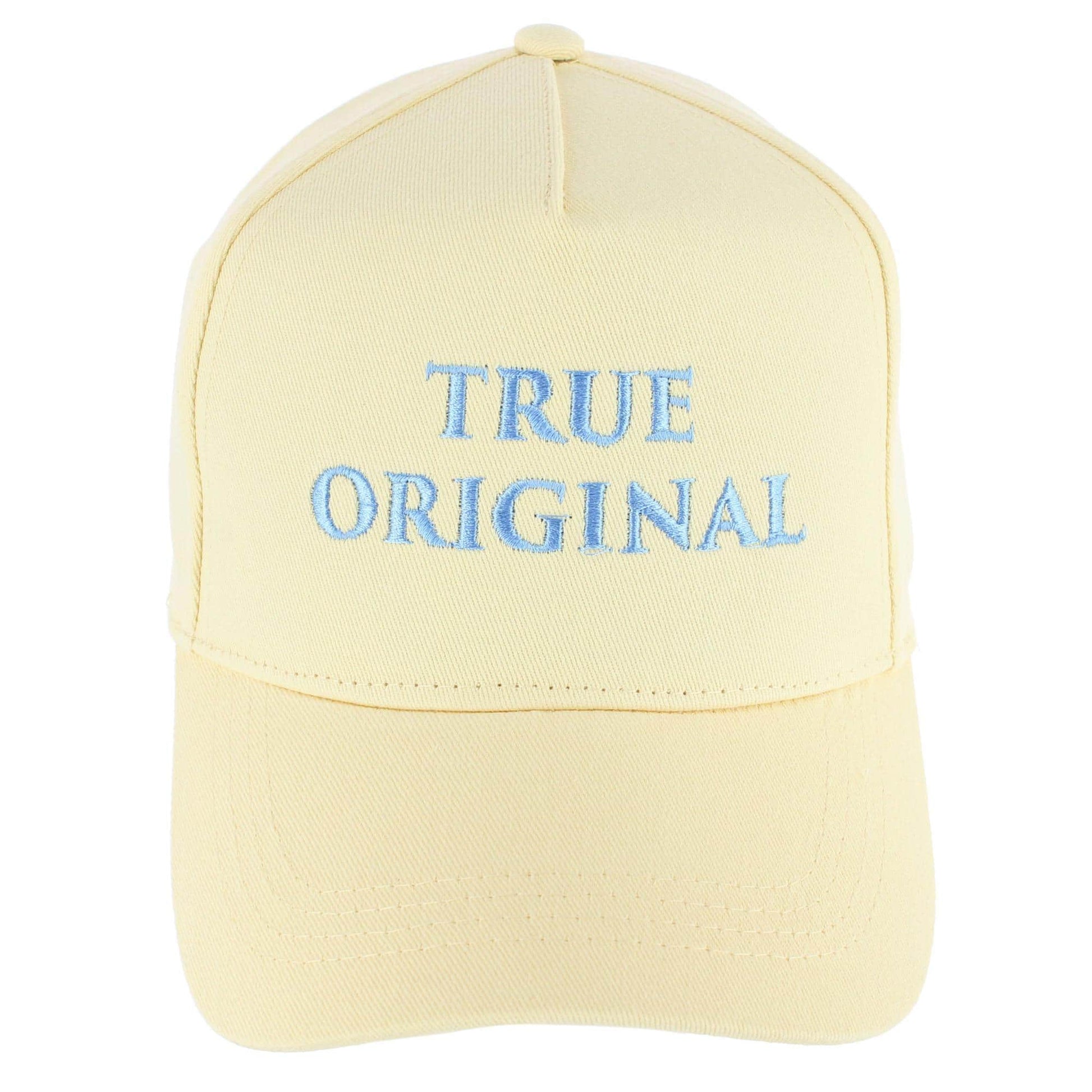 True Original Solid Color Baseball Hat - Lemon Yellow