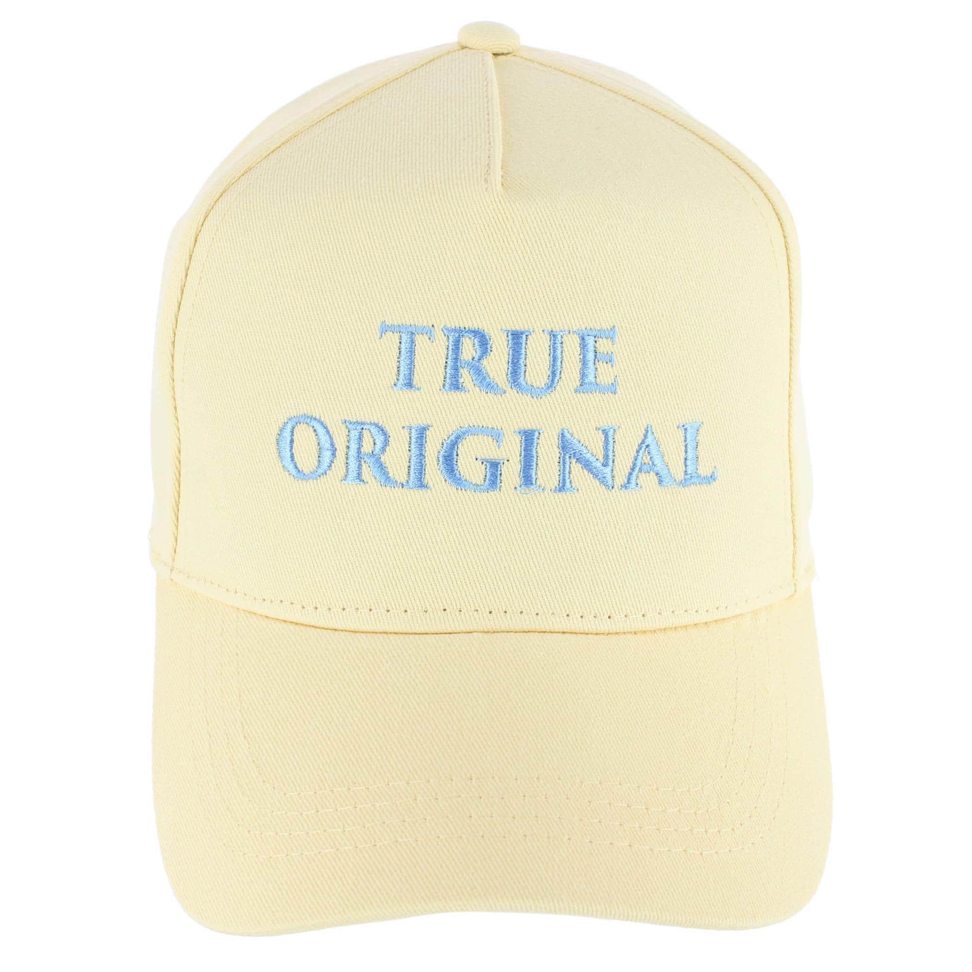 True Original Solid Color Baseball Hat - Lemon Yellow