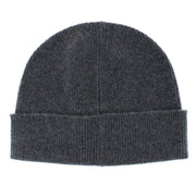 Camden Cashmere Solid Colored Micro Ribbed Beanie