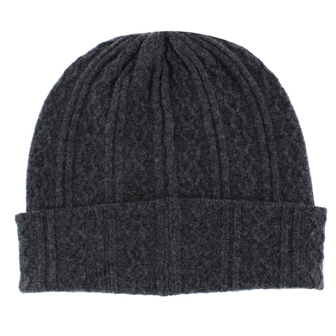 The Windsor Merino Wool Cable Knit Beanie