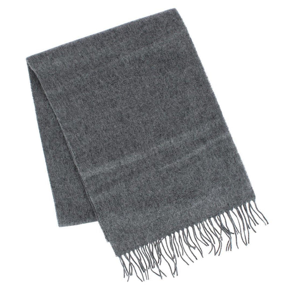 The Windsor Merino Wool Solid Color Knit Neck Scarf