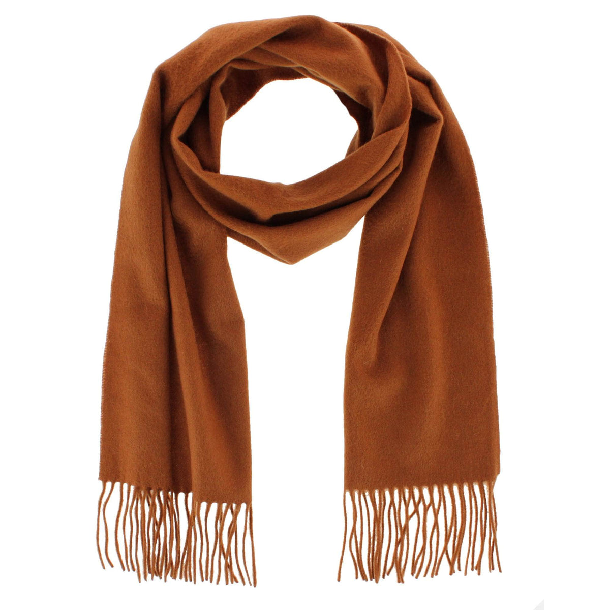 Camden Cashmere Soft and Cozy Neck Scarf - Copper