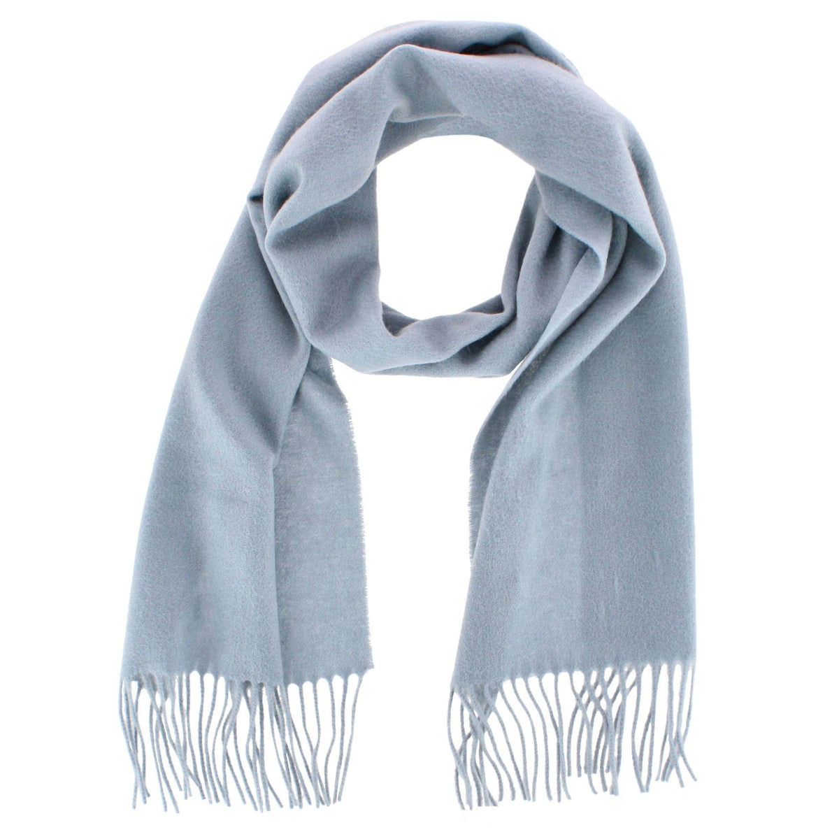 Camden Cashmere Soft and Cozy Neck Scarf - Steel Light Blue