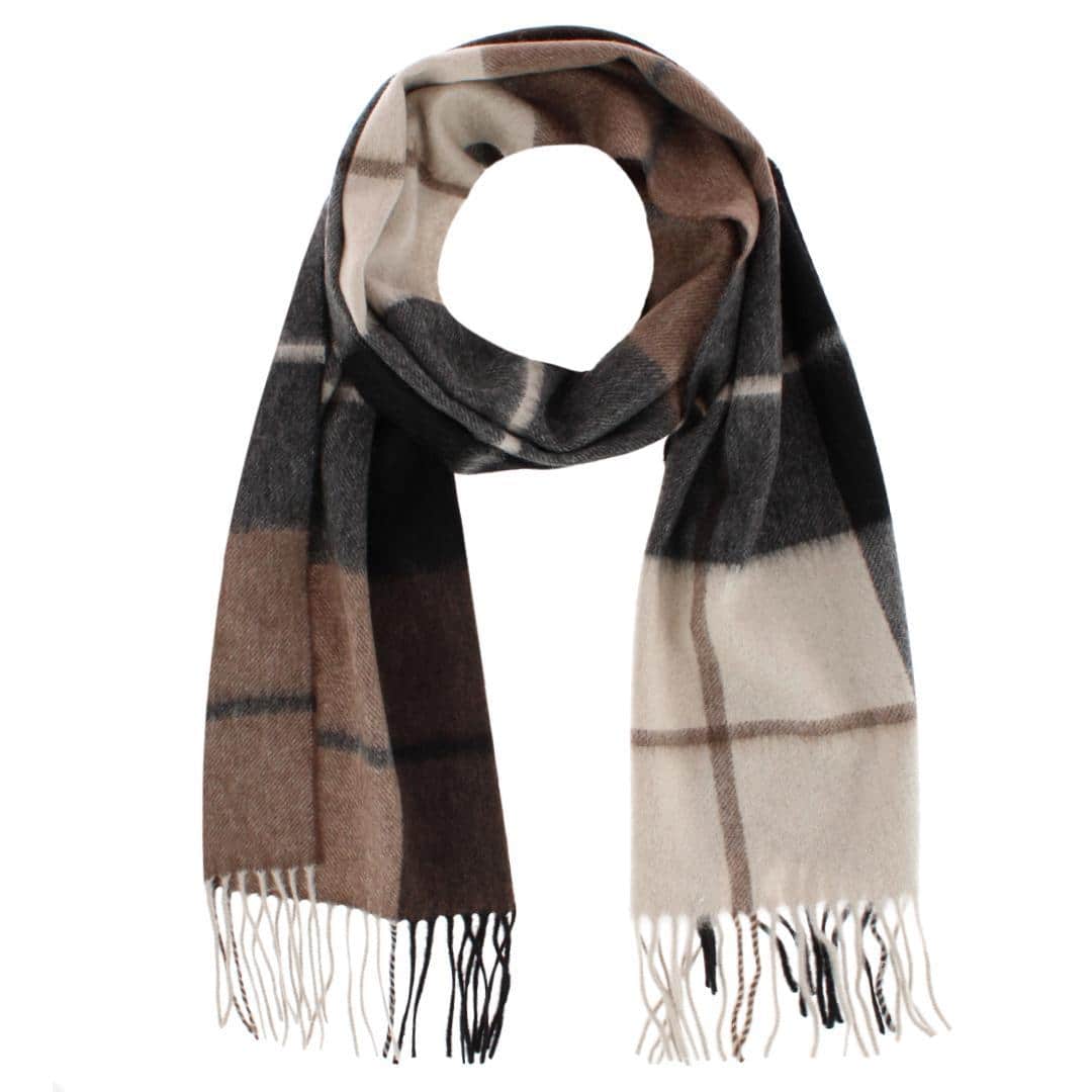 Camden Cashmere Soft and Cozy Neck Scarf - Plaid