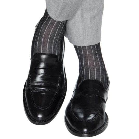 Black with Ash Stripes
