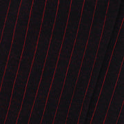 Black with Red Stripes
