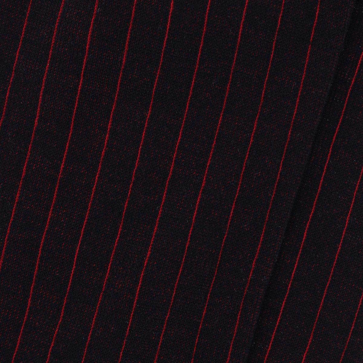 Black with Red Stripes