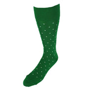 Green with White Dots