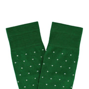 Green with White Dots