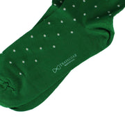 Green with White Dots