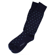 Navy with Sky Dots