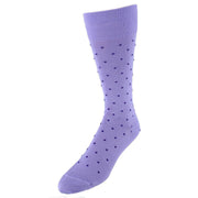 Lavender with Purple Dots