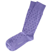 Lavender with Purple Dots